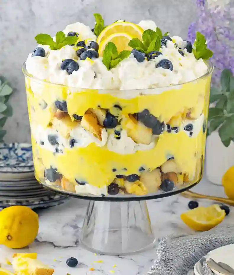 Easy Lemon Trifle Recipe