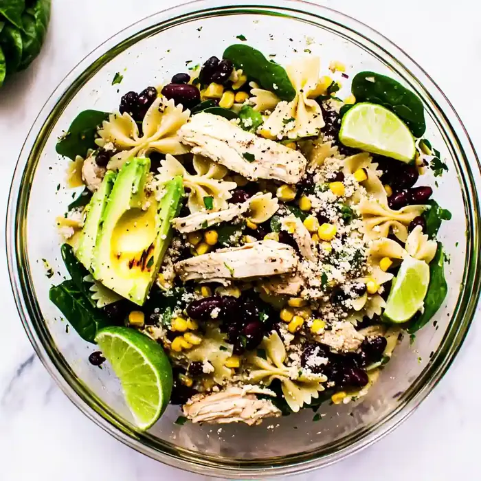 Easy Mexican Street Corn Pasta Salad