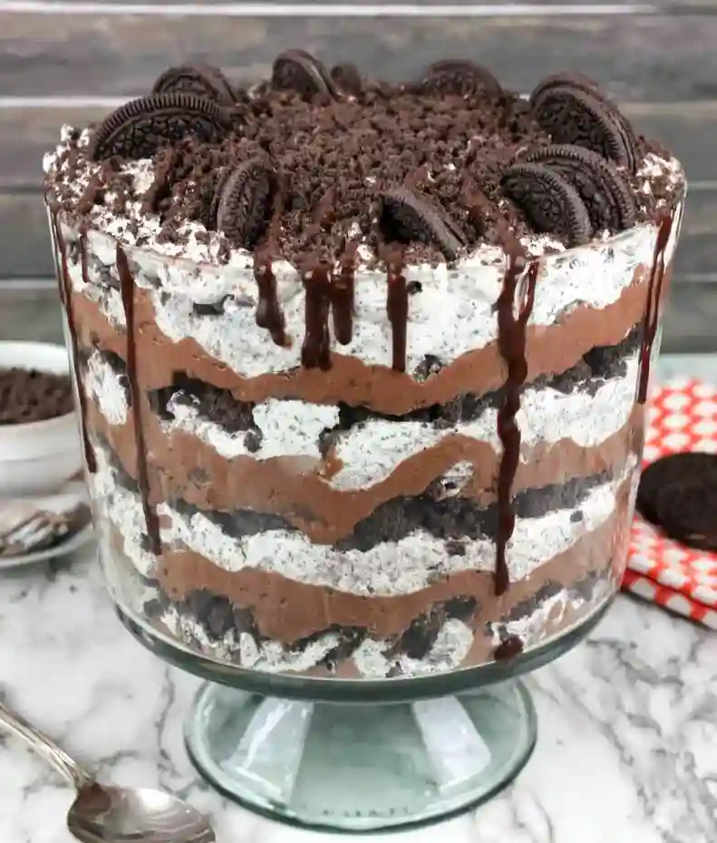 Easy Oreo Trifle Dessert Recipe