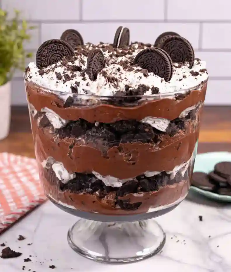 Easy Oreo Trifle Dessert Recipe