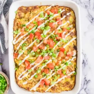 Easy Overnight Breakfast Casserole