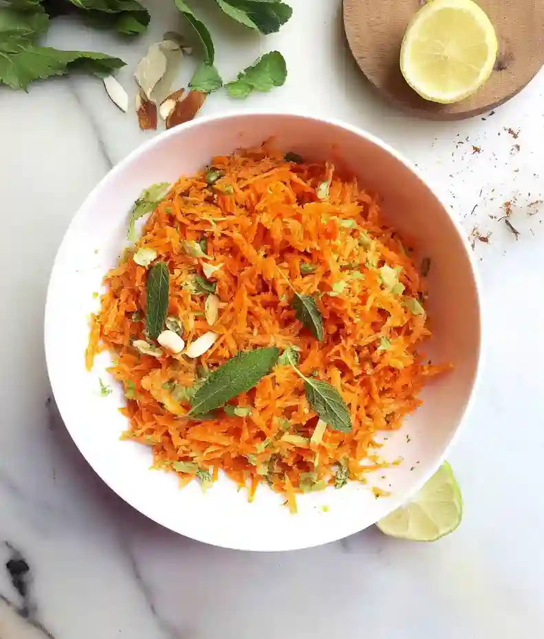 Easy Shredded Carrot Salad Recipe
