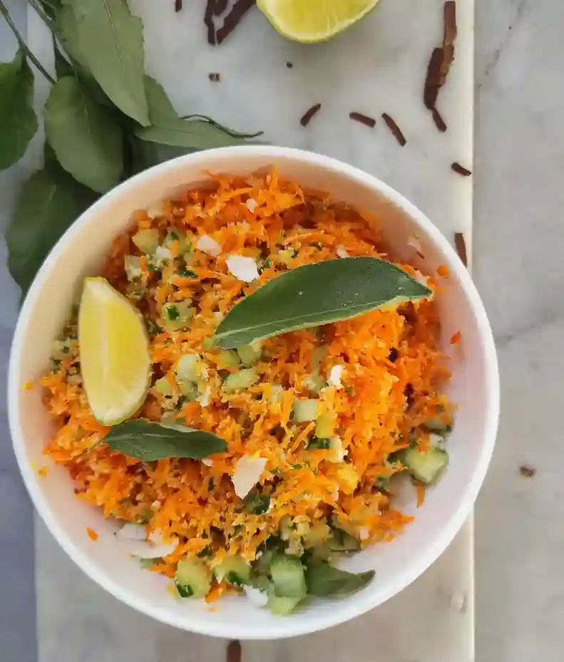 Easy Shredded Carrot Salad Recipe