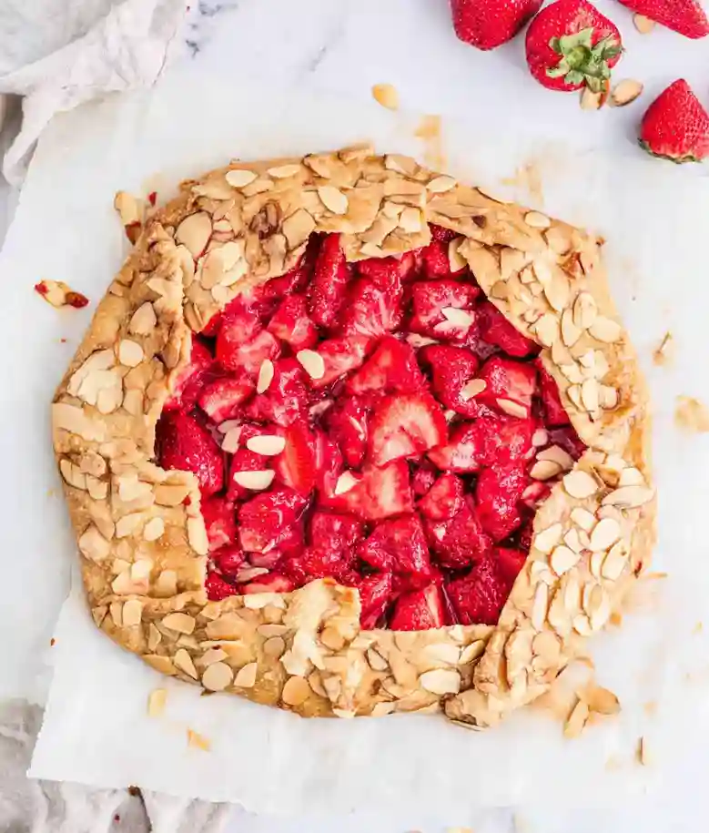 Easy Strawberry Galette Recipe