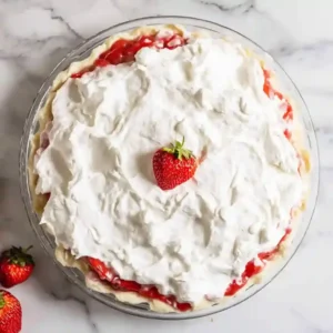 Easy Strawberry Pie with Jello