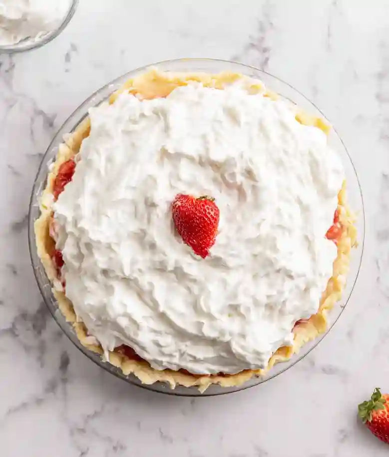 Easy Strawberry Pie with Jello