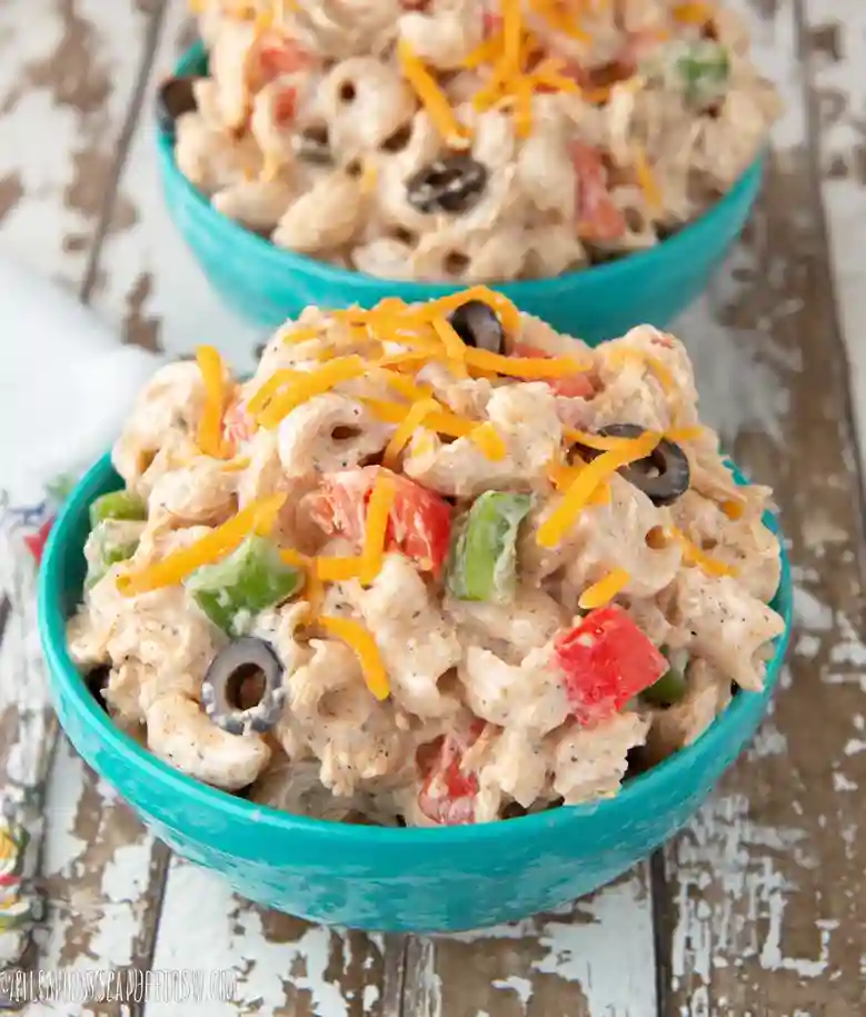 Easy Taco Chicken Pasta Salad