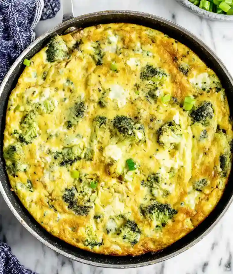 Easy Tuna Frittata With Broccoli