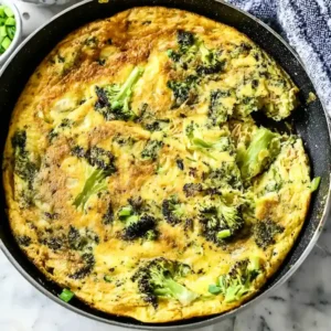 Easy Tuna Frittata With Broccoli