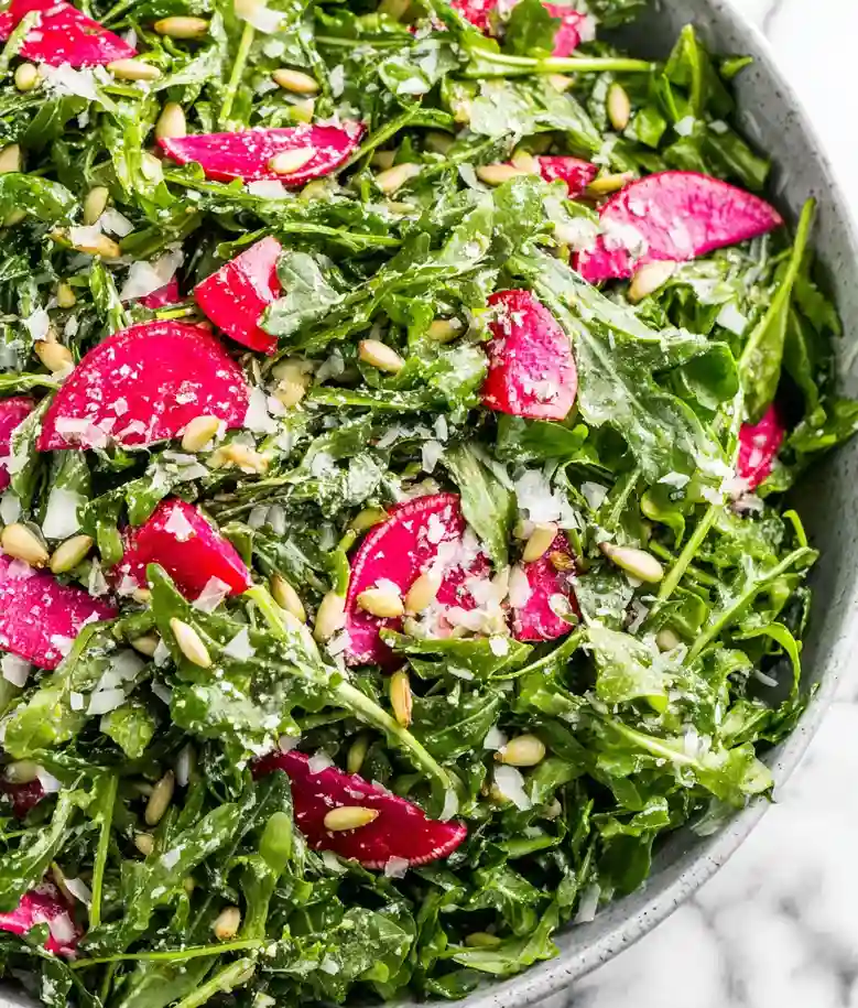 Fresh Arugula and Radish Salad