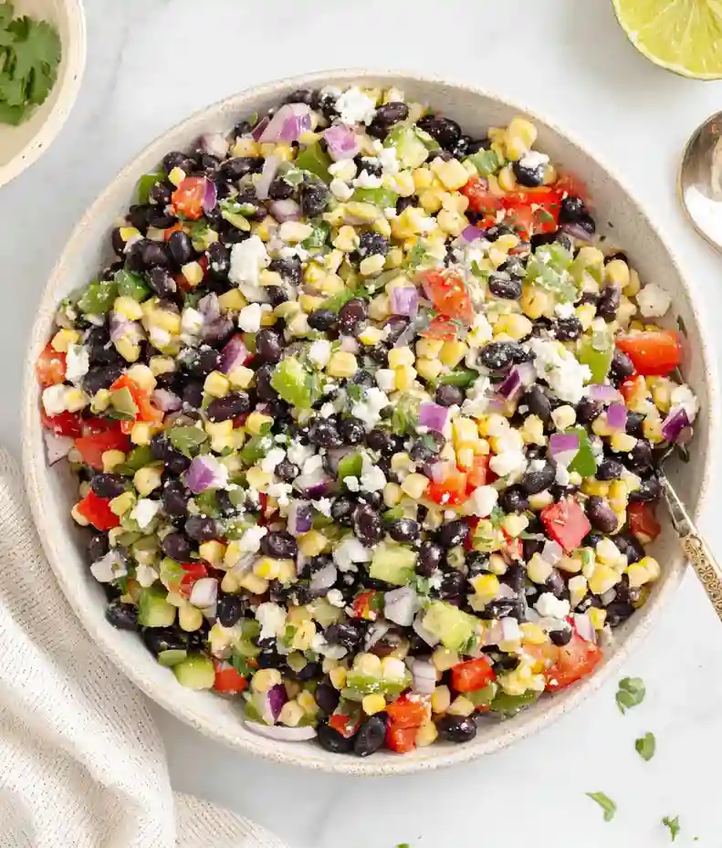 Fresh Black Bean and Corn Salad