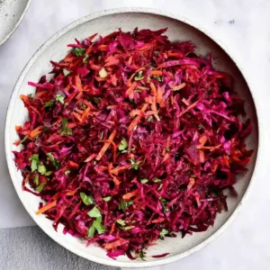 Fresh Grated Carrot Beet Salad