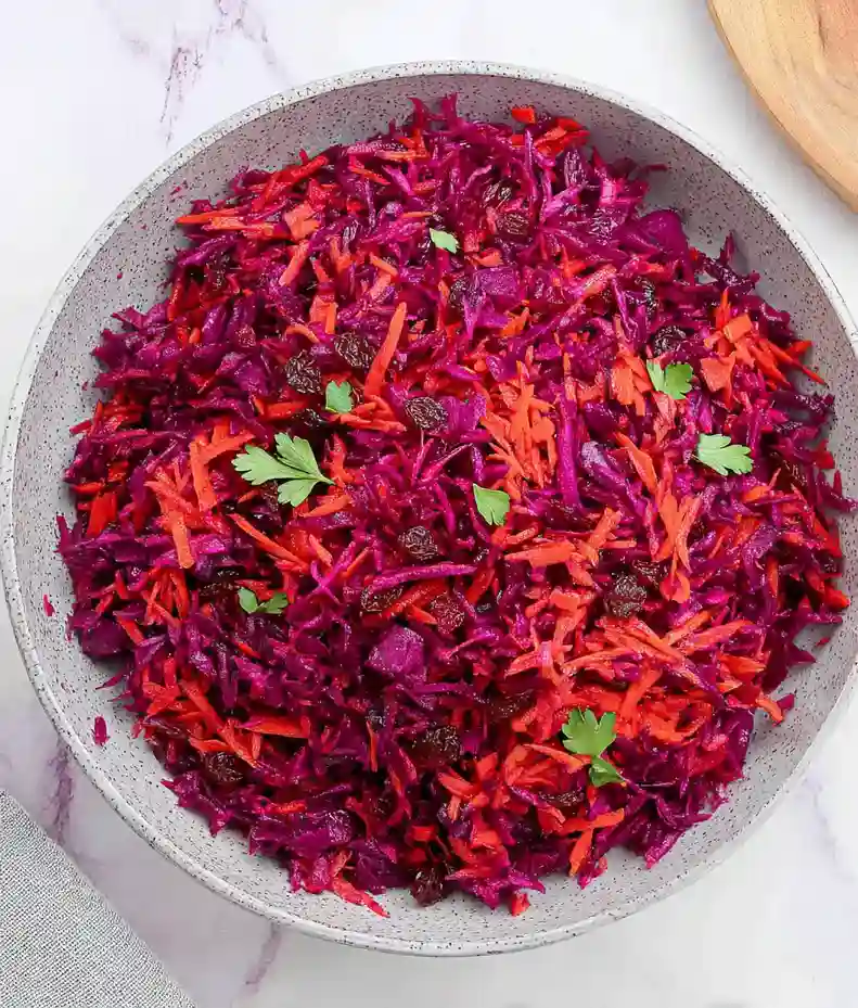 Fresh Grated Carrot Beet Salad