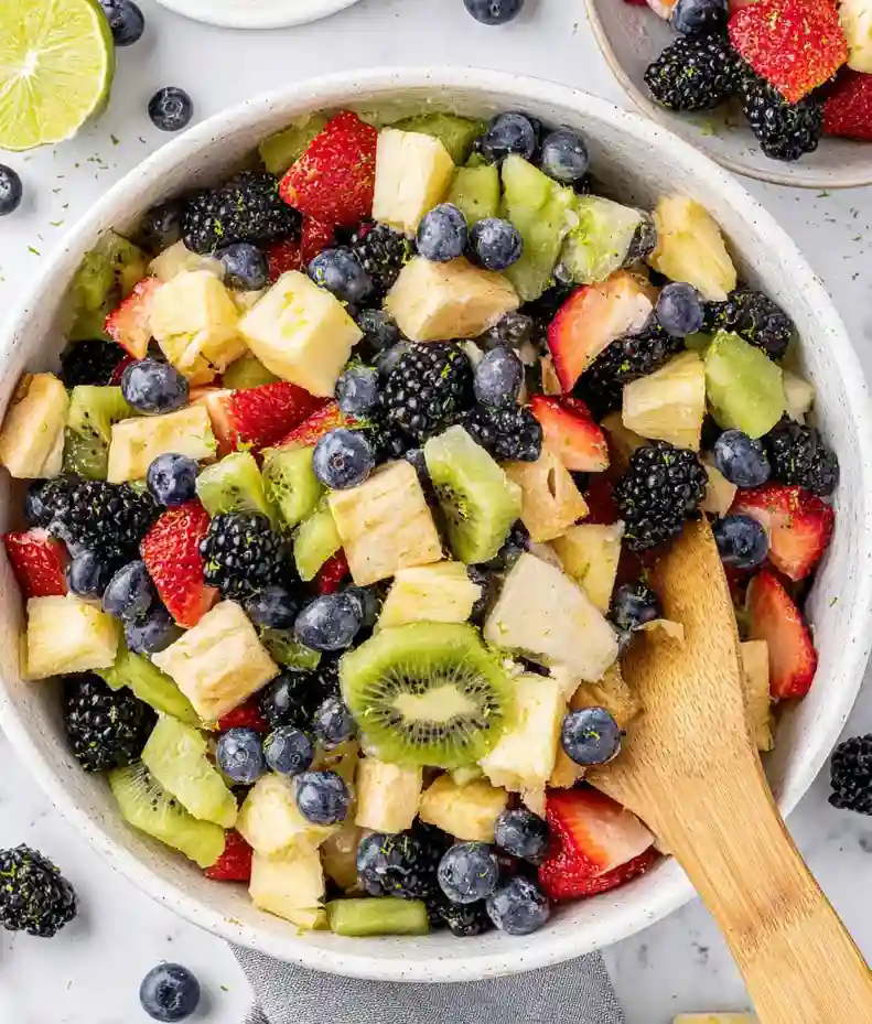 Fresh Rainbow Fruit Salad