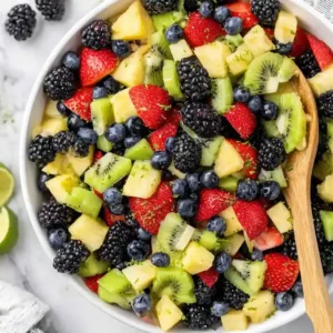 Fresh Rainbow Fruit Salad