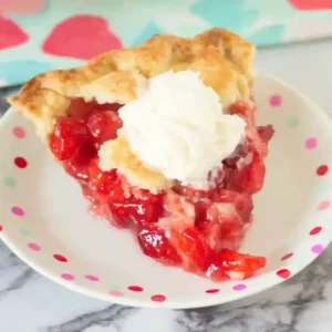 Fresh Strawberry Glaze Pie Recipe