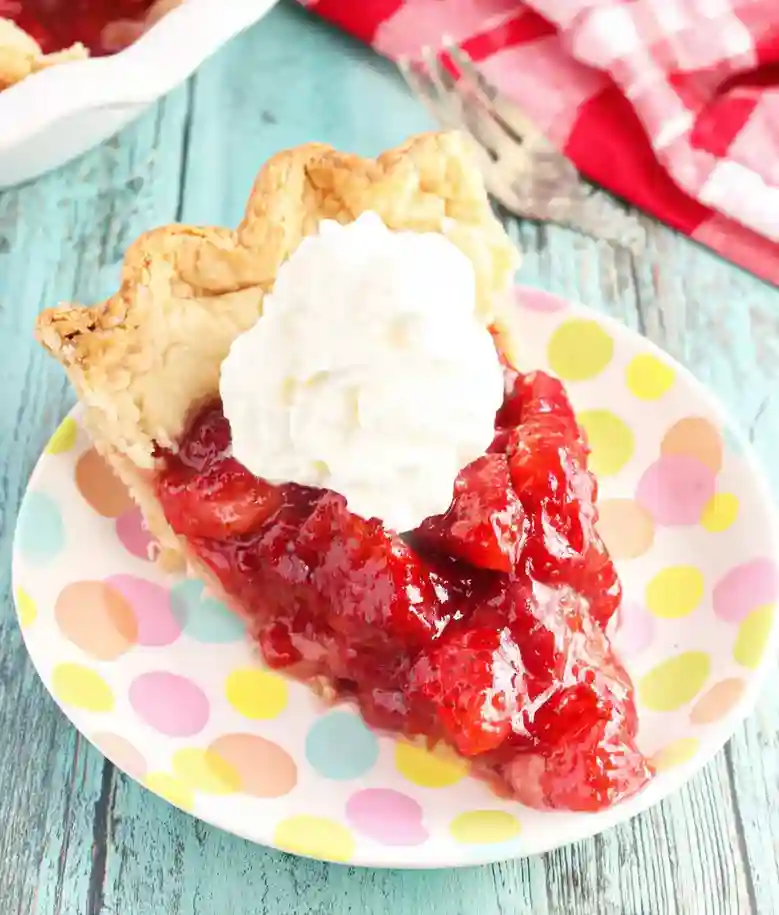 Fresh Strawberry Glaze Pie Recipe