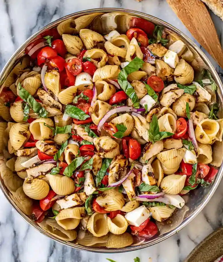 Grilled Chicken Pasta Salad Recipe