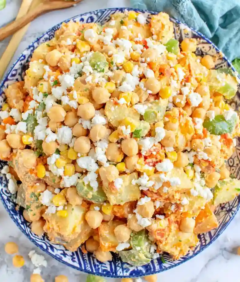 Healthy Chickpea Sweet Potato Salad