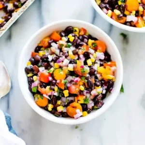 Healthy Fresh Black Bean Salad