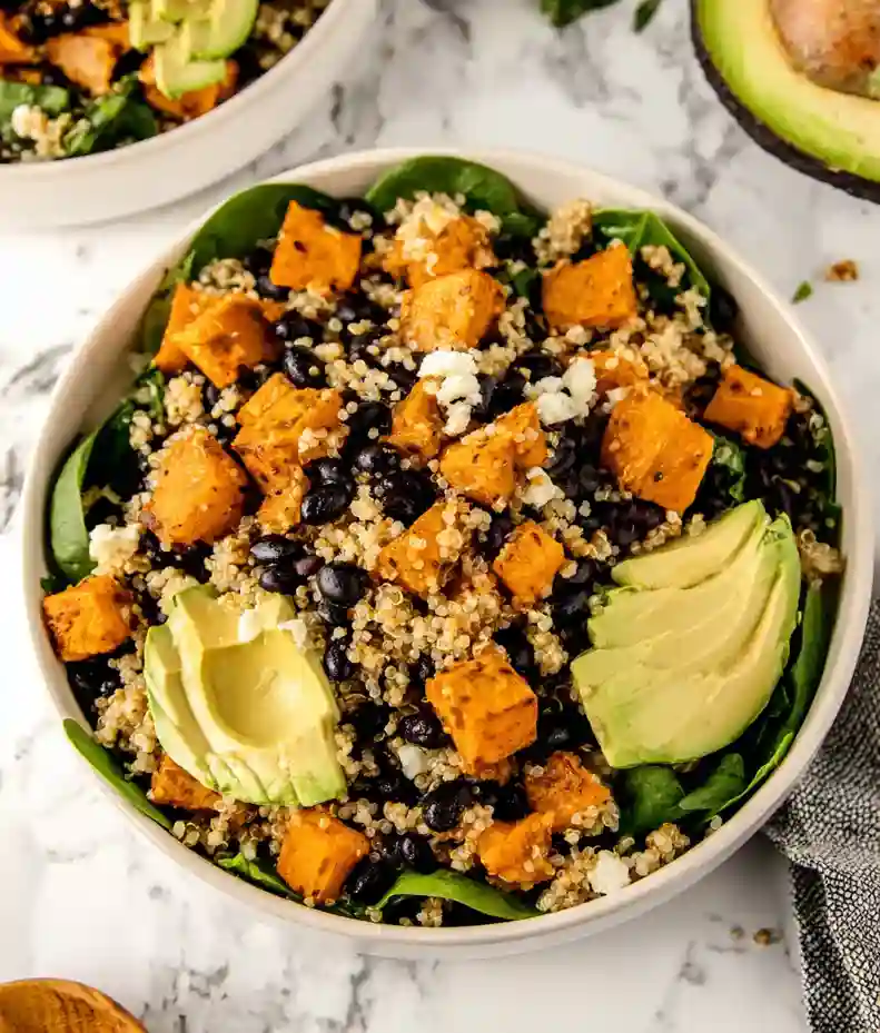 Healthy Roasted Sweet Potato Salad