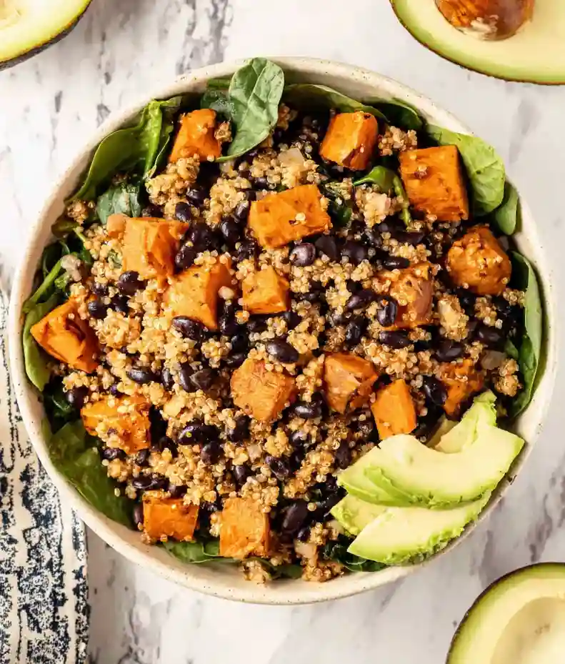 Healthy Roasted Sweet Potato Salad