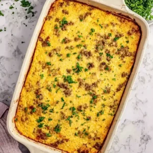 Hearty Grits and Sausage Casserole