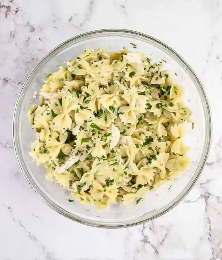 Herby Lemon Chicken Pasta Salad Recipe