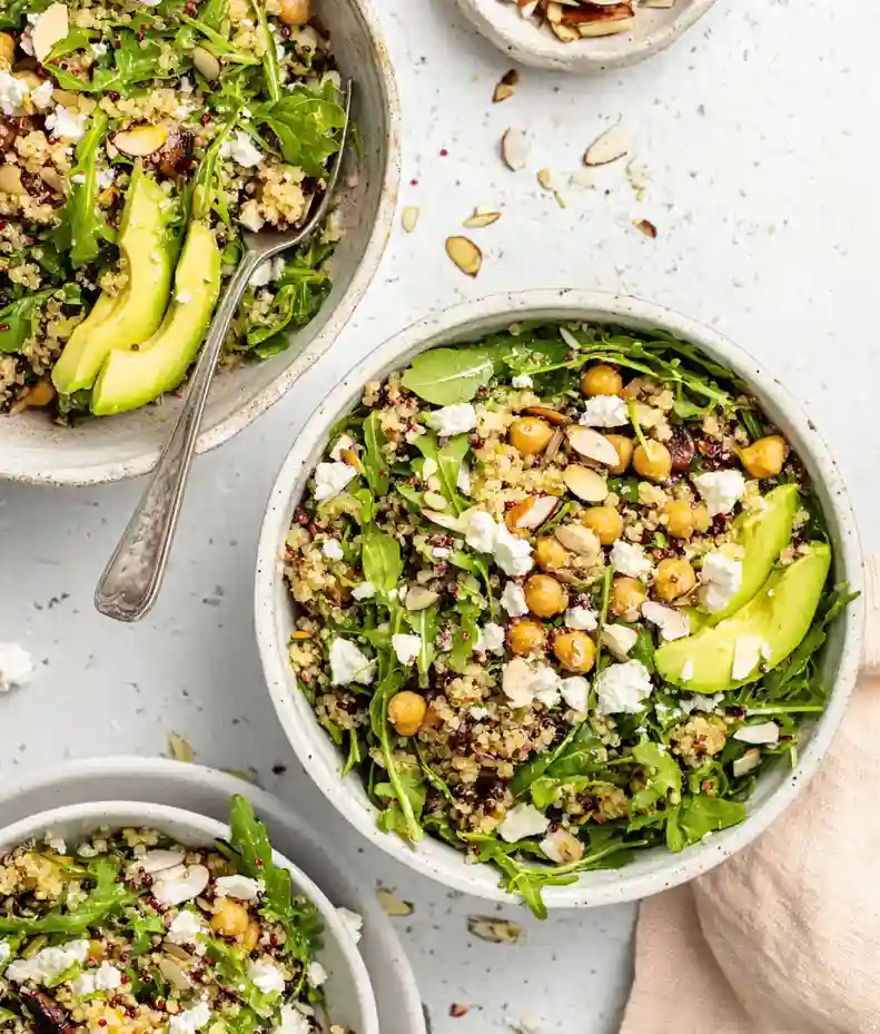 High Protein Chickpea Salad Recipe