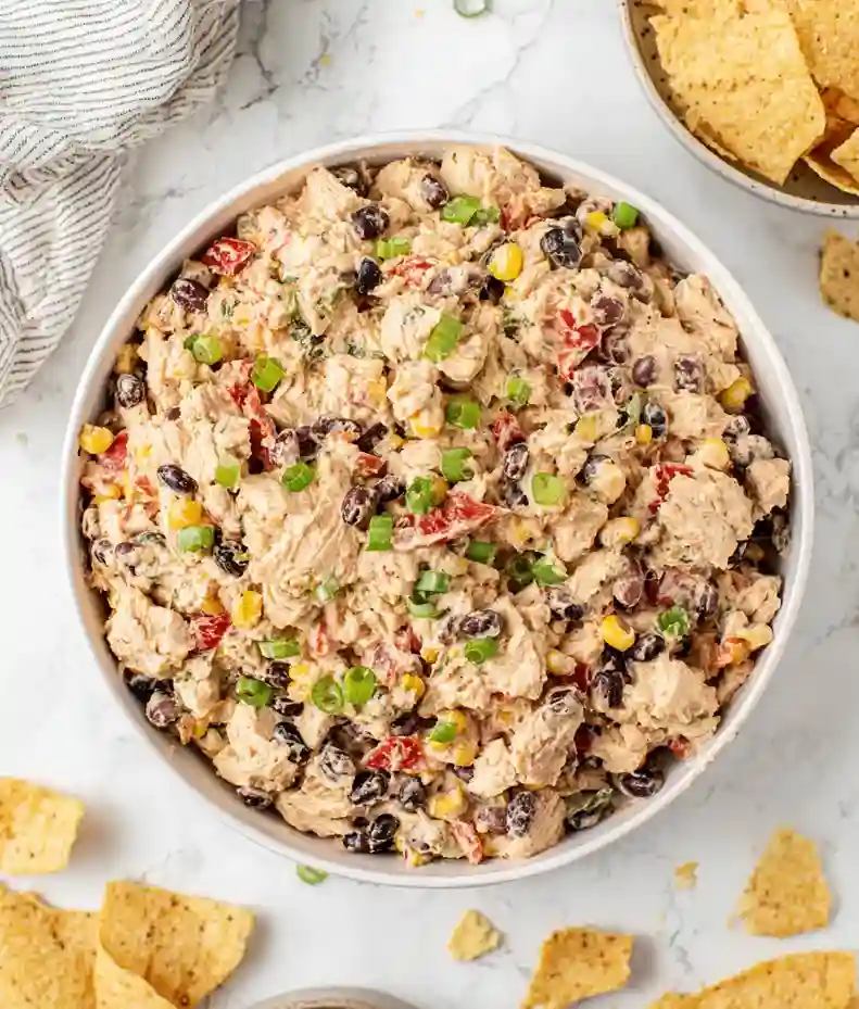 High Protein Southwest Chicken Salad