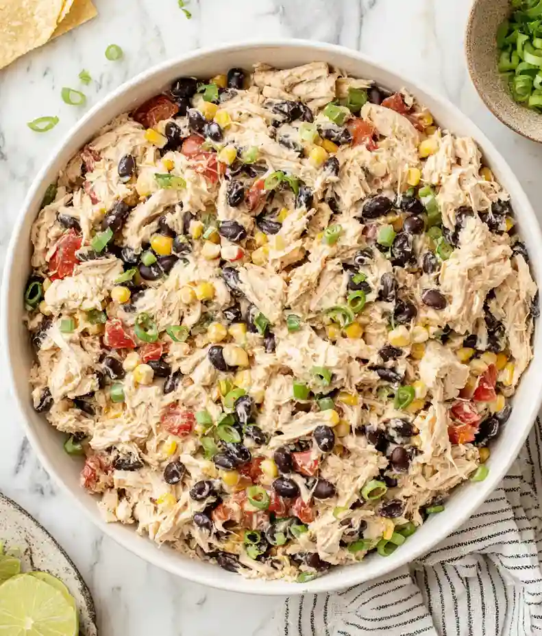 High Protein Southwest Chicken Salad