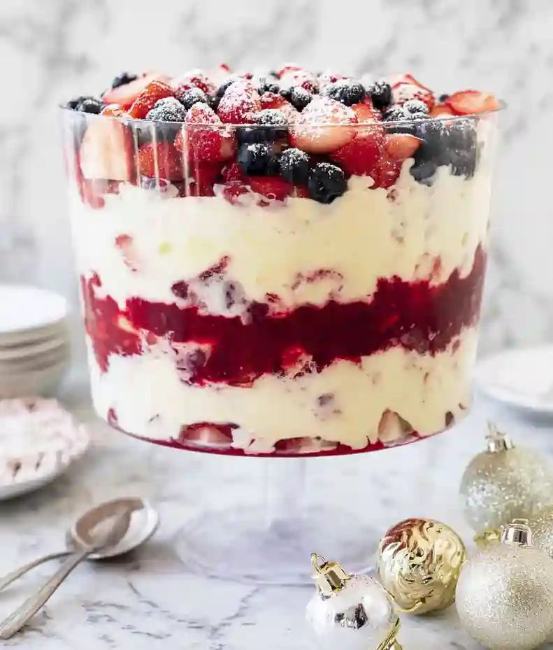 Homemade Christmas Trifle Recipe