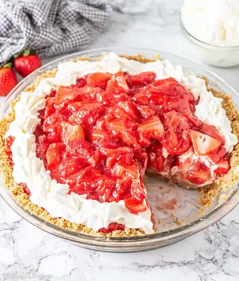 Homemade Strawberry Cream Cheese Pie
