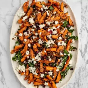 Honey Roasted Carrot Lentil Salad