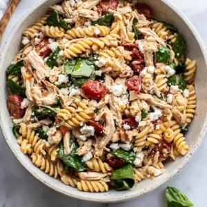 Juicy Pasta Salad with Chicken