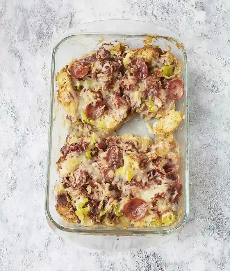 Make Ahead Italian Sub Casserole