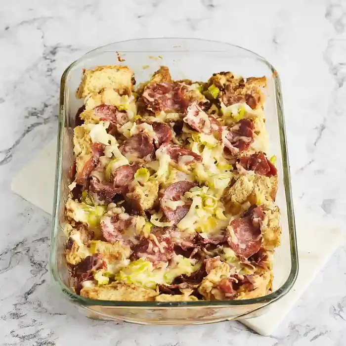 Make Ahead Italian Sub Casserole