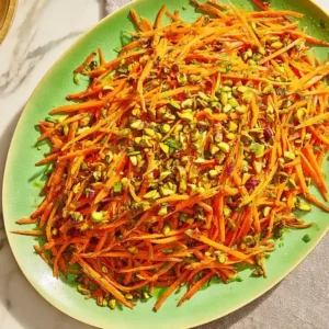 Mediterranean Carrot Salad with Dates