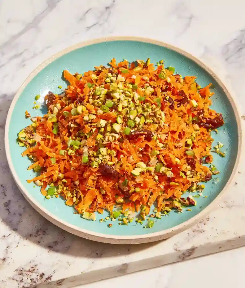Mediterranean Carrot Salad with Dates