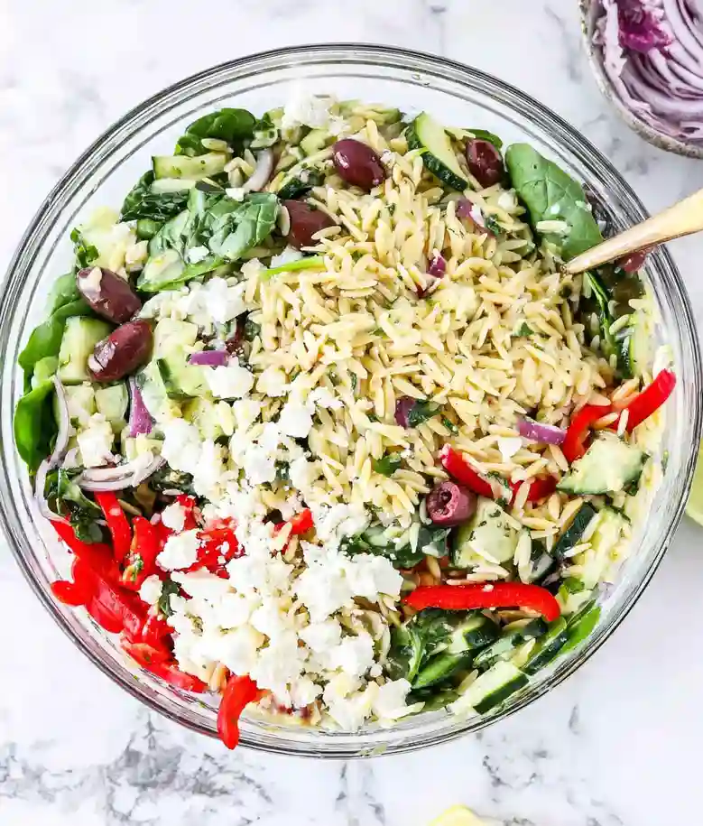 Mediterranean Orzo Salad Recipe