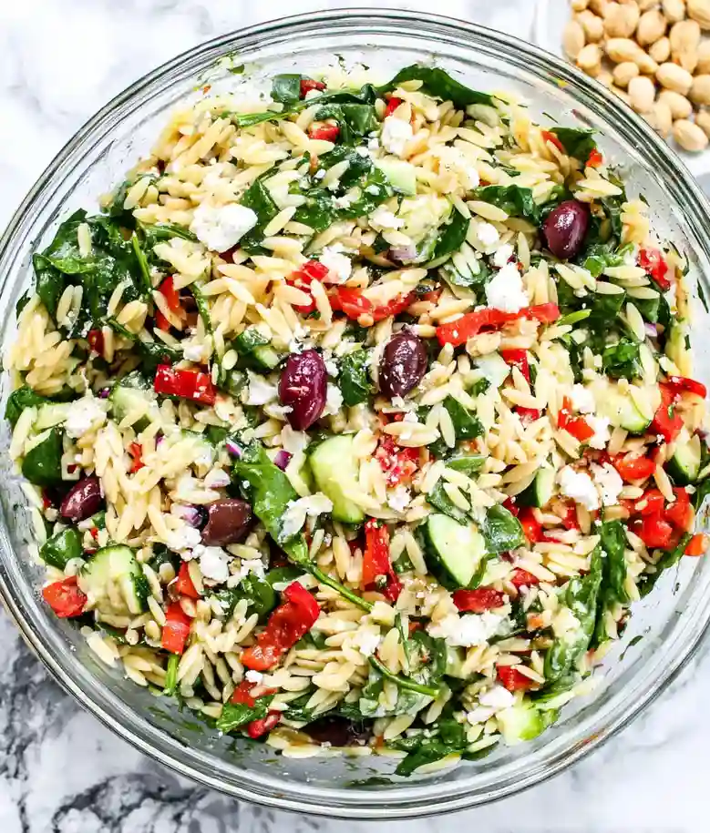 Mediterranean Orzo Salad Recipe