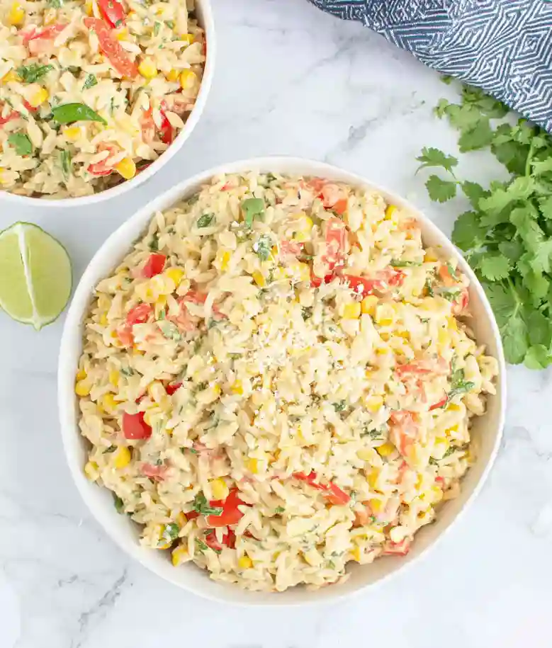 Mexican Street Corn Orzo Salad