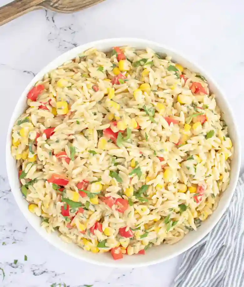 Mexican Street Corn Orzo Salad