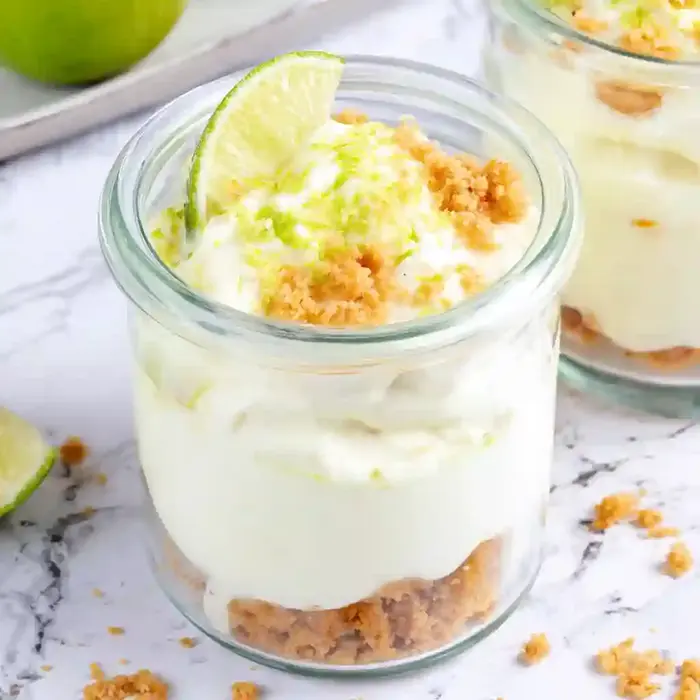 No Bake Key Lime Pie Trifles