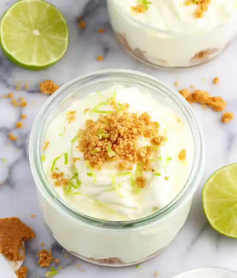 No Bake Key Lime Pie Trifles