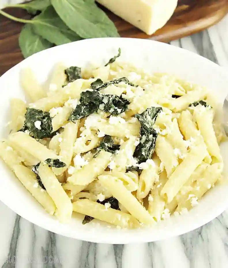 Penne Pasta with Dandelions Recipe