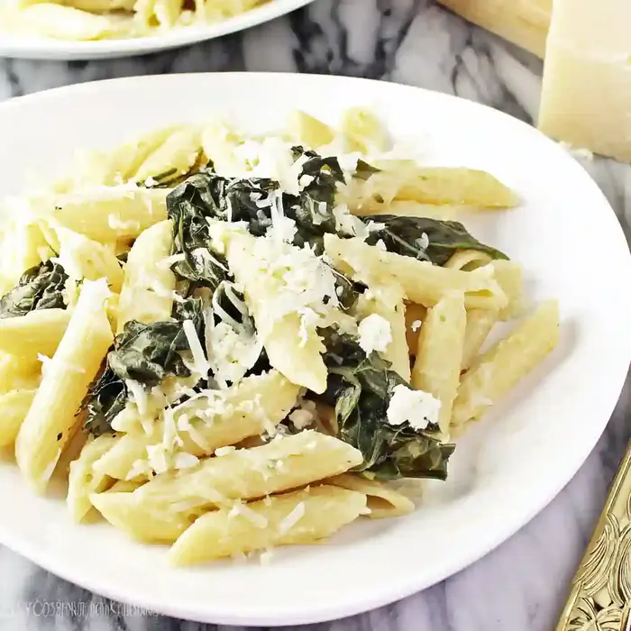 Penne Pasta with Dandelions Recipe