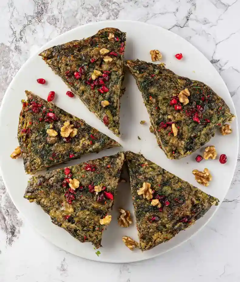 Persian Herb Frittata Recipe