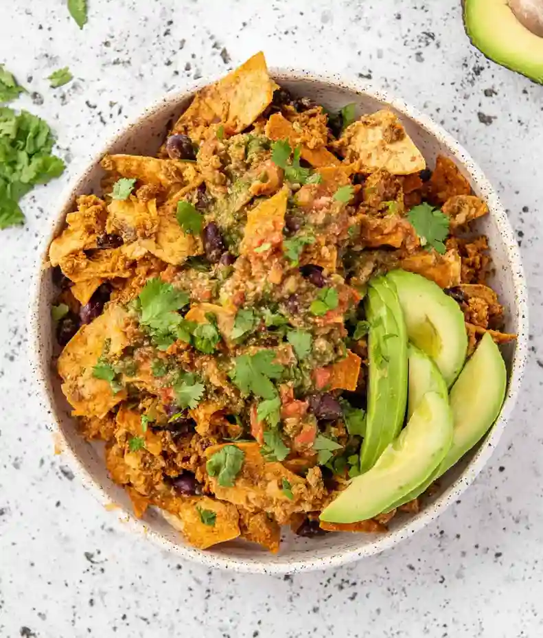 Plant Based Vegan Chilaquiles Recipe