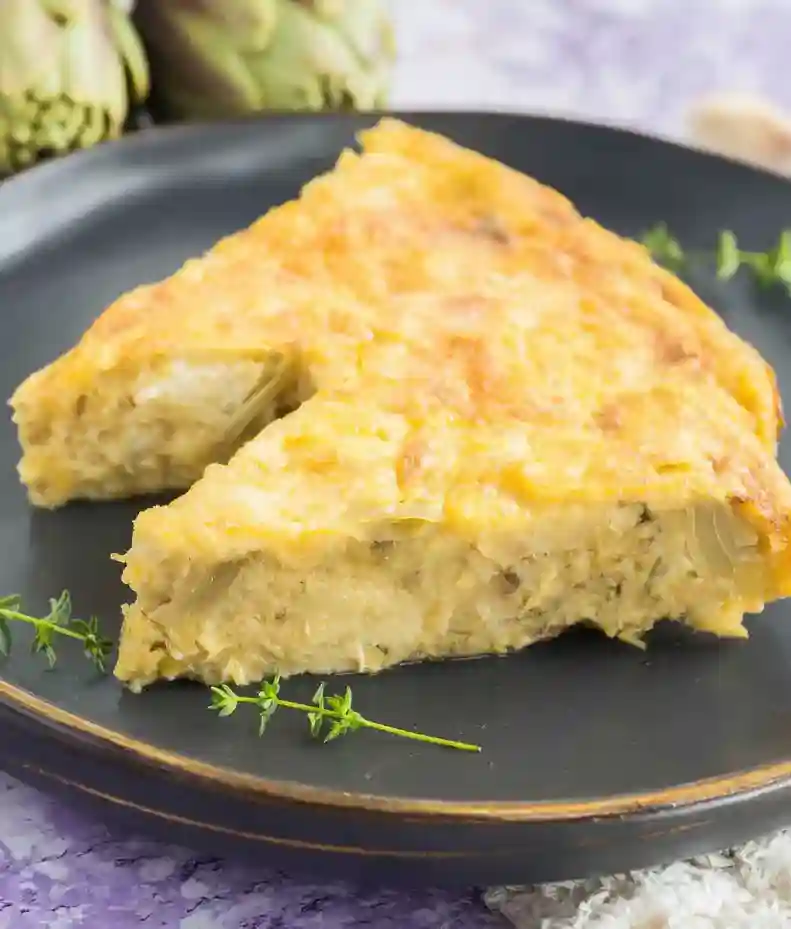 Quick and Easy Artichoke Frittata